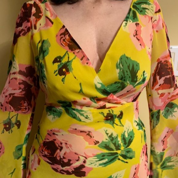 Marc Aurel Silk Floral Long Sleeve Shirt - Picture 9 of 10